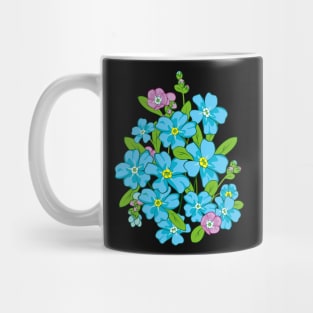 Forget-Me-Not. Flowers Mug